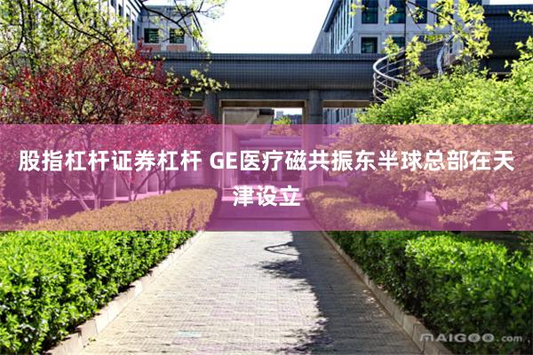 股指杠杆证券杠杆 GE医疗磁共振东半球总部在天津设立